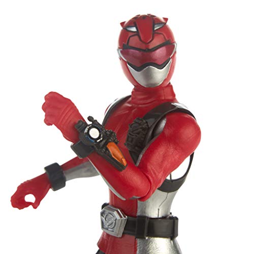 Power Rangers- Figura de acción Beast Morphers Ranger Rojo 15 cm, Multicolor (Hasbro E5941ES0)