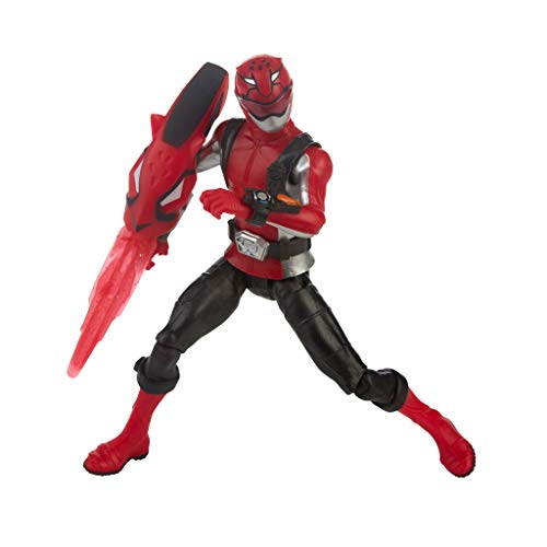 Power Rangers- Figura de acción Beast Morphers Ranger Rojo 15 cm, Multicolor (Hasbro E5941ES0)