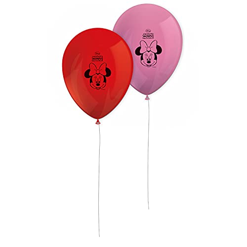 Procos Pr84934 Generique - Globos Inflables (8 Unidades), Diseño de Minnie