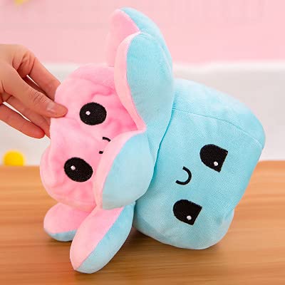 Pulpo reversible de peluche – Muñeca pulpo con vibración de doble cara pequeño animal de simpático peluche reversible para niños jóvenes recién nacidos adultos Adolescentes