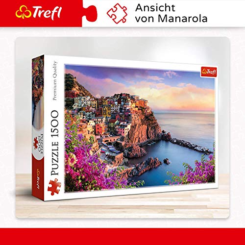 Puzzle Widok na miasteczko Manarola 1500