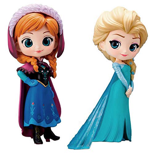 Q Posket Disney Characters - Frozen Anna & Elsa