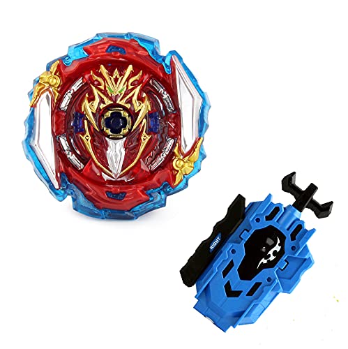 QIANQ Beyblade Burst Turbo Set，Peonzas Juguetes Conjunto,Burst Turbo Launcher Set,Navidad Regalo, Regalo para Los Niños