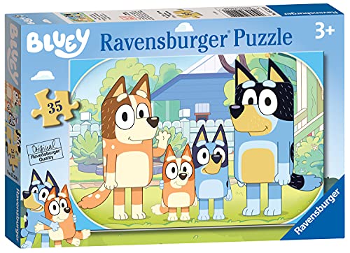 Ravensburger Bluey - Puzzle de 35 Piezas para niños a Partir de 3 años