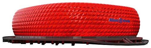 Ravensburger- Puzzle 3D 216 pièces Stade Allianz Arena illuminé National Soccer Club Noche, Color Otro (12530)