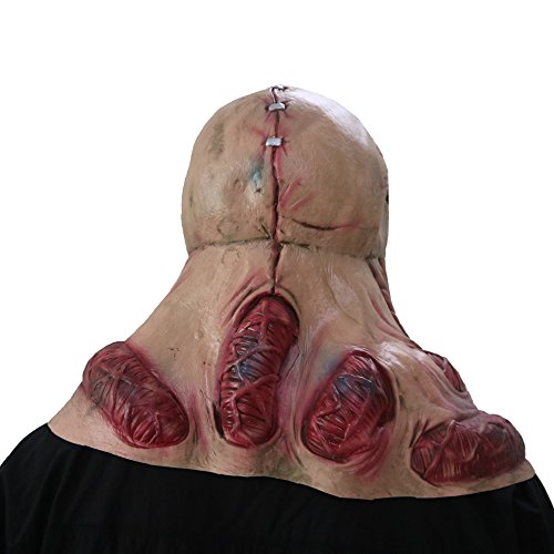 Resident Evil Némesis, máscara de zombi, cabeza completa, casco de látex, juego de cosplay, disfraz de Halloween