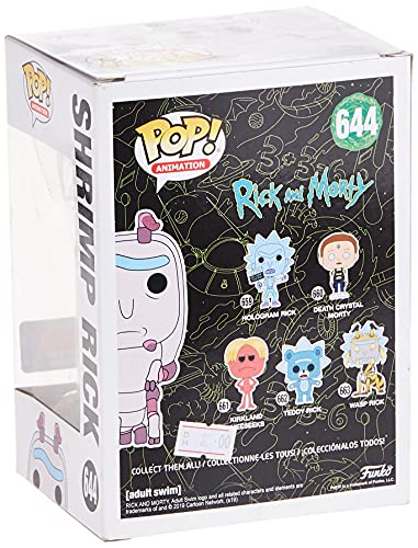 Rick and Morty Funko Pop Animation 644 43379 Shrimp Rick NYCC2019