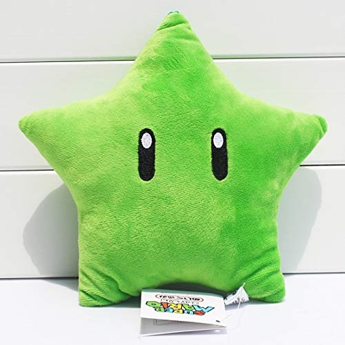 RONGXIANMA Plush Toys Yellow Green Stars Milky Way Star Plush Toy Party Throw Pillow Super Mario Galaxy Pillow 20Cm