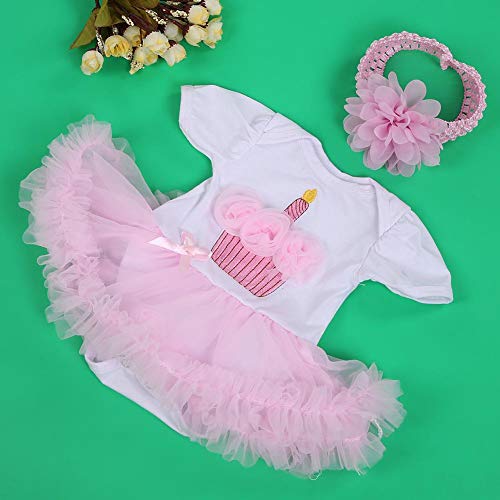 Ropa de Muñecos Pequeños Ropa Para Muñecas de Bebé Trajes Lindos Ropa Para Bebés Niñas Juguetes Para Muñecas Vestido Muñeca de Simulación Para decoración Accesorios Para Muñecas de 20-22 Pulgadas