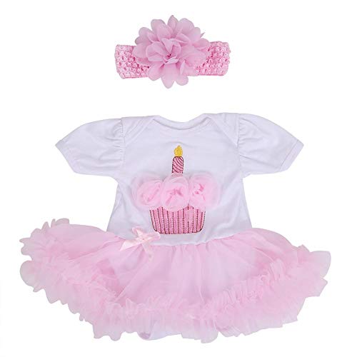 Ropa de Muñecos Pequeños Ropa Para Muñecas de Bebé Trajes Lindos Ropa Para Bebés Niñas Juguetes Para Muñecas Vestido Muñeca de Simulación Para decoración Accesorios Para Muñecas de 20-22 Pulgadas