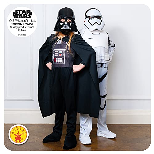 Rubies Star Wars Darth vader Disfraz, dibujo animado, multicolor, 9-10 años (Rubie's 641067