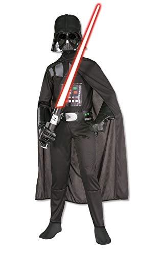 Rubies Star Wars Darth vader Disfraz, dibujo animado, multicolor, 9-10 años (Rubie's 641067