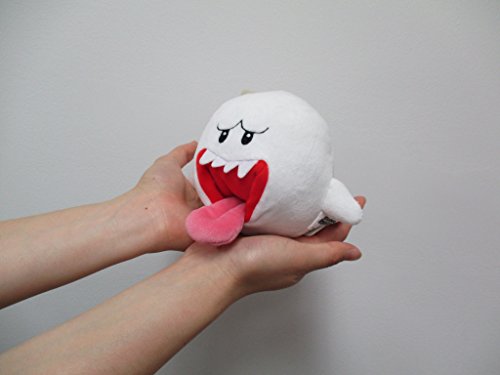 Sanei Super Mario All Star Collection 4" Ghost Boo Plush, Small