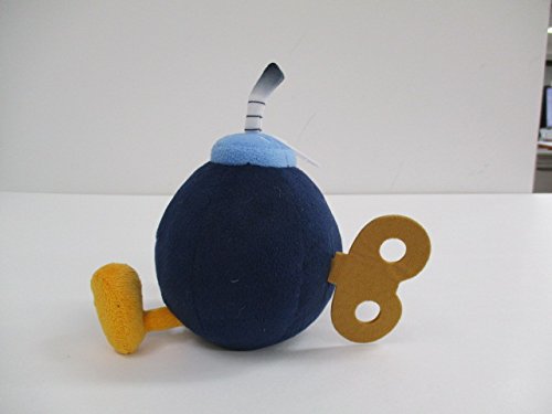 Sanei Super Mario All Star Collection 5" Bob-omb Plush, Small