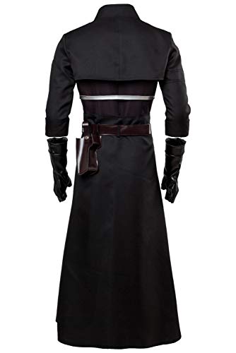 SAO Sword Art Online Fatal Bullet Kirito Kirigaya Kazuto Disfraz Cosplay para hombre, XXXL