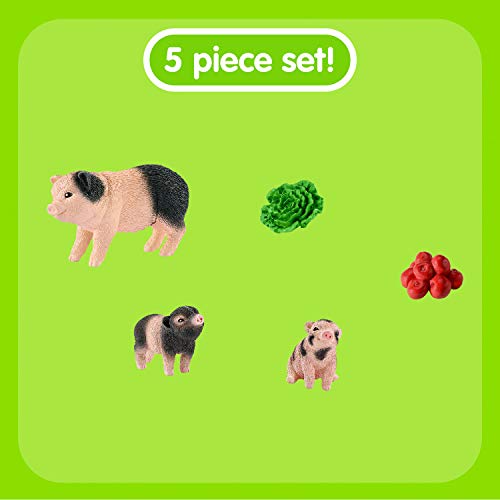 Schleich 42422 Farm World play set - cerda y lechones, juguetes a partir de 3 años