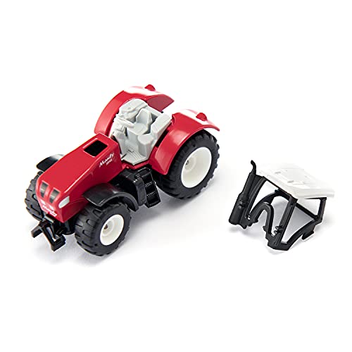 SIKU- Other License Toy Tractor, Color Rot (Sieper GmbH 1105)