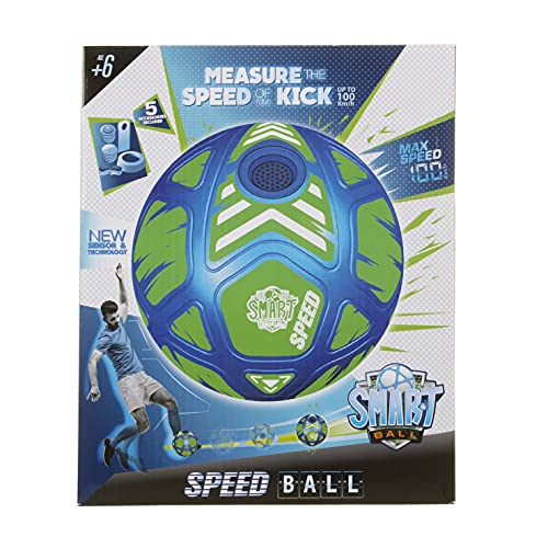 Smart Ball Speed Football, Pelota de fútbol para Hablar, Mide y te Dice tu Velocidad de Patada,, diseño Innovador, Regalo Ideal para Mayores de 6 años