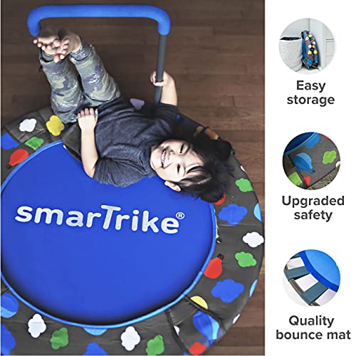 smarTrike - Cama elástica Infantil Unisex, Unisex/bebé, Azul, Large