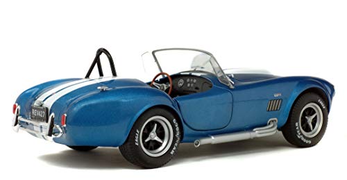 solido 421183910 Other License 1965 427 Cobra MK II Model Toy Metallic Blue, Escala 1:18