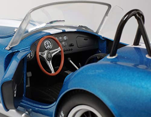 solido 421183910 Other License 1965 427 Cobra MK II Model Toy Metallic Blue, Escala 1:18