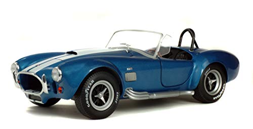 solido 421183910 Other License 1965 427 Cobra MK II Model Toy Metallic Blue, Escala 1:18