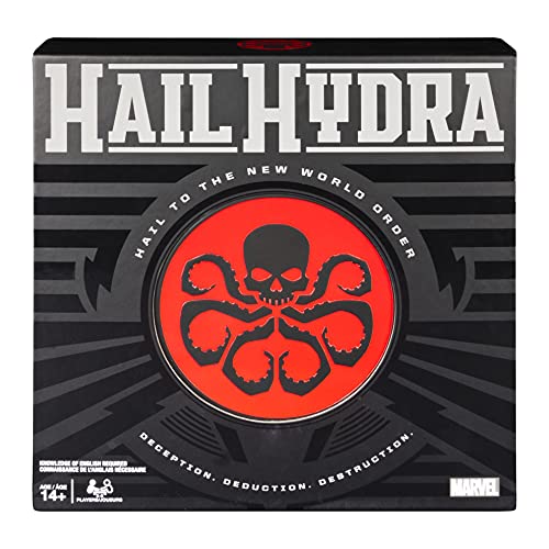 Spin Master Marvel: Hail Hydra Board Game - English