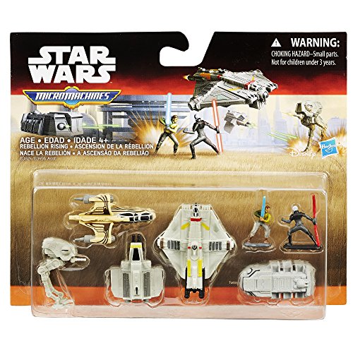 Star Wars Rebels Micro Machines Paquete de Vehículos Deluxe Rebellion Rising