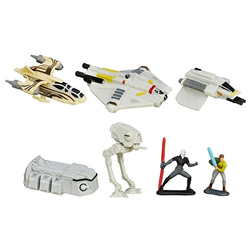 Star Wars Rebels Micro Machines Paquete de Vehículos Deluxe Rebellion Rising