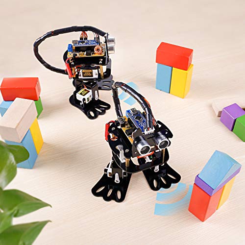 SUNFOUNDER Robotics Kit, 4-DOF Dancing Sloth Programmable DIY Robot Kit for Teenagers 14+ and Adults with Tutorial