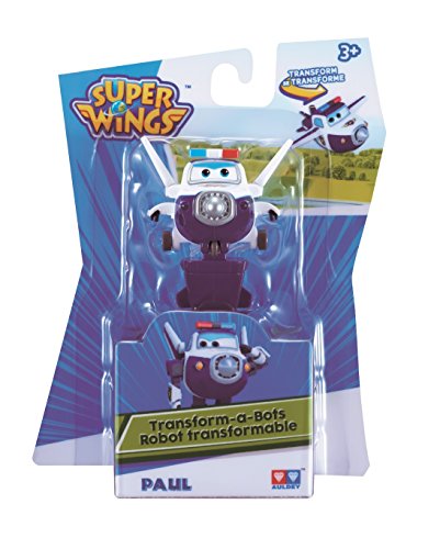 Super Wings YW710050 Mini Transform a Bots Paul