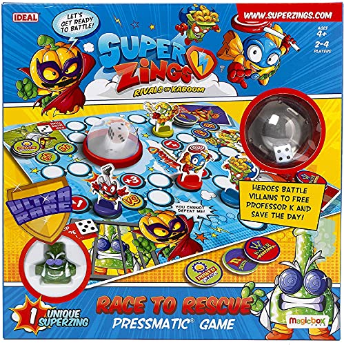 SuperZings Race to Rescue Pressmatic Game, 10749