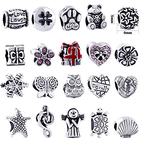 Tacobear 56piezas Hacer Pulseras para Niñas Kit Artesanía DIY Joyería Kit Creacion de Pulseras Cadena de Serpiente Plateada Manualidades Joyería Kit Regalo para Niñas 4 5 6 7 8 9 10 años (Rosado)