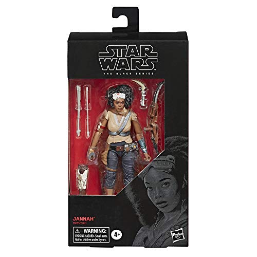 The Black Series Star Wars Jannah Toy The Rise of Skywalker 6" Scale Collectible Action Figure, Kids Ages 4 & Up