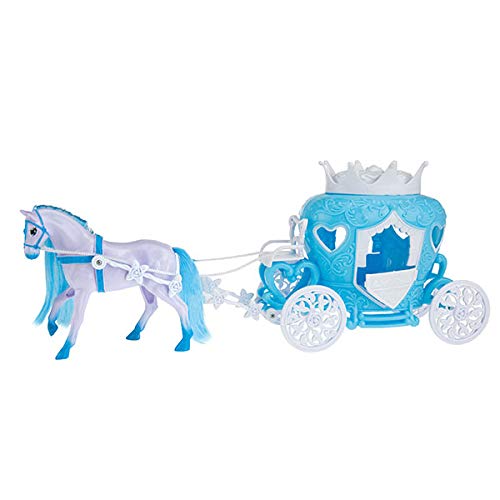 Toi-Toys 12879A Ice Princess - Juego de Helado de Princesa de Caballo con cantería y muñeca, Color Azul Licencia Juego de Juguetes, Multicolor