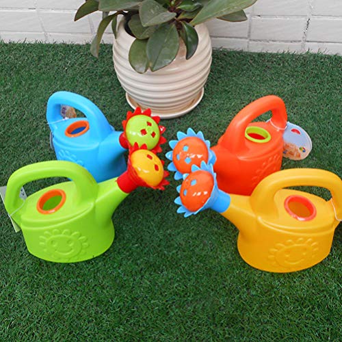 TOYANDONA 2 Unidades de Regadera de Pollo Juguetes de Playa para Niños Regaderas de Plástico para Plantas de Jardín de Interior Al Aire Libre ( Color Aleatorio )