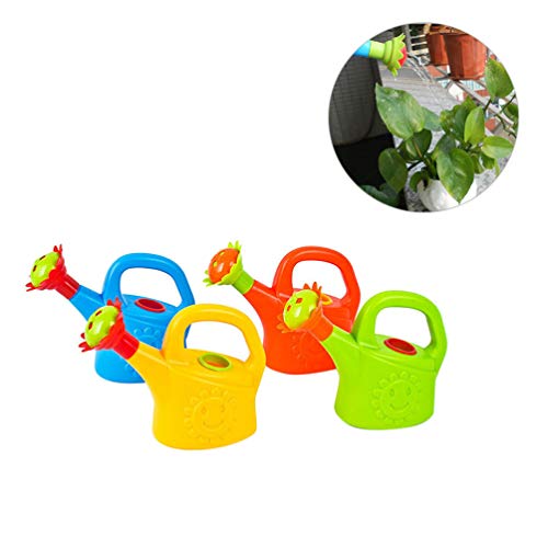 TOYANDONA 2 Unidades de Regadera de Pollo Juguetes de Playa para Niños Regaderas de Plástico para Plantas de Jardín de Interior Al Aire Libre ( Color Aleatorio )