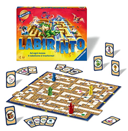 TOYLAND - Labirinto, 1 Jugador (Ravensburger 026447-WM) versión en Italiano