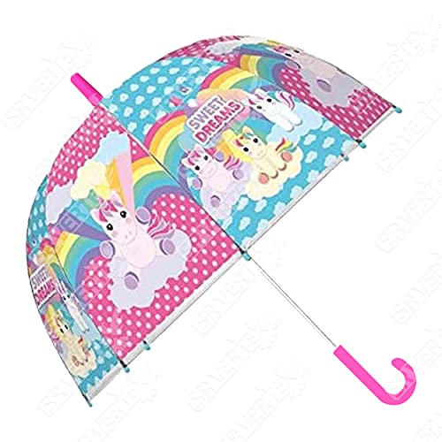 TRADE EUROSWAN Paraguas Unicornio 46 cm. Kids KL10566