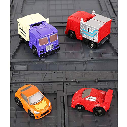 Transformar Los Juguetes, La Deformación Robots De Coches, Mini Figuras De Acción, Coches De Juguete For Los Niños Deformación De Coches, Mini Robot De Coches Man Modelo Set - Coches De Juguete Deform