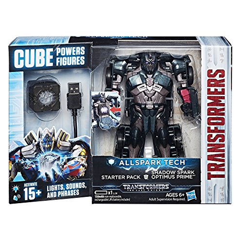 Transformers Allspark Tech Starter Pack Shadow Spark Optimus Prime Figura