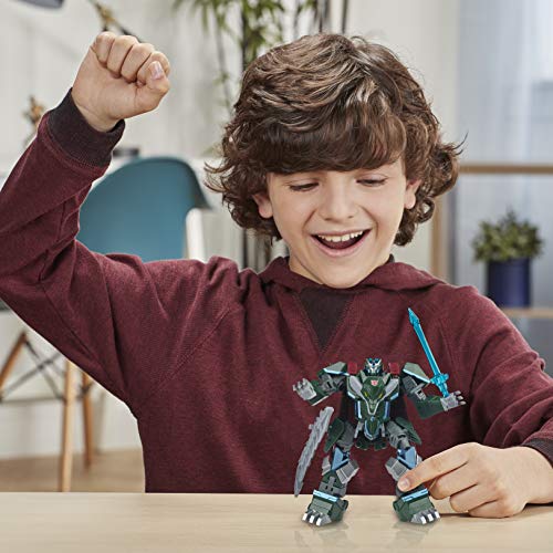 Transformers Bumblebee Cyberverse Adventures Ultra Thunderhowl Figura de acción, Armadura Energon, Edad de 6 años en adelante, 17 cm