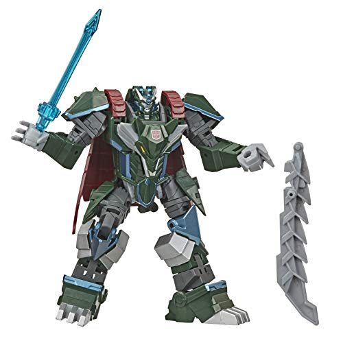 Transformers Bumblebee Cyberverse Adventures Ultra Thunderhowl Figura de acción, Armadura Energon, Edad de 6 años en adelante, 17 cm