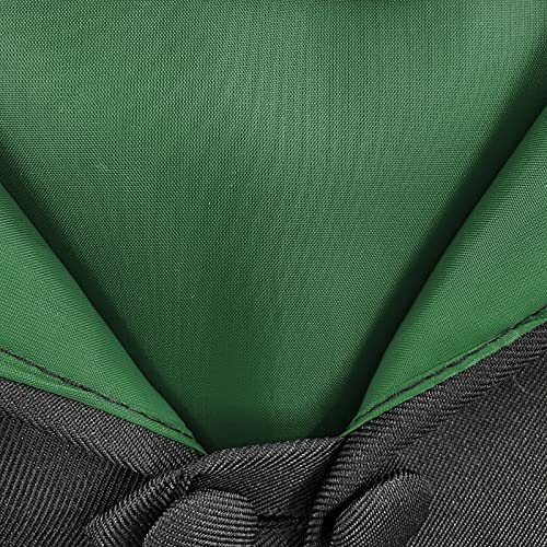 Túnica Mago Verde con Capucha Hombre Mujer Unisex Disfraz Hechicero Bruja Aprendiz Colegial【Tallas Adulto S a L】[Talla S] Disfraz Uniforme Cosplay Carnaval Halloween