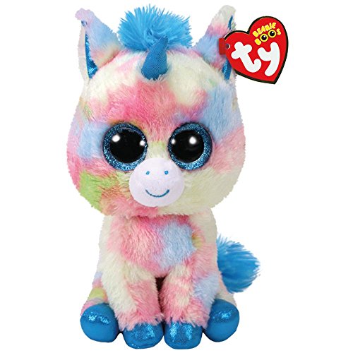 TY- Beanie Boo's Blitz, unicornio, Color azul, 23 cm (United Labels Ibérica 37261TY) , color/modelo surtido