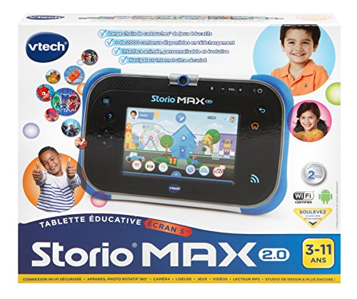 VTech – 108805 – Tablet Storio MAX 2.0 – 5 Pulgadas – Azul