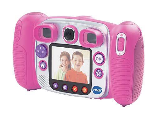 VTech - Kidizoom Duo cámara Digital para niños, Color Rosa, versión Inglesa (170853) - [Importado de Inglatera]