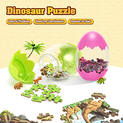 wetepuxi Juguete Niño 3 4 5 6 7 8 Años, Puzzles Infantiles Regalos para Niños de 2-10 Años Dinosaurios Puzzle Juguetes Educativos 3 4 5 6 Años Juguetes Montessori Cumpleaños Regalos Niñas 3-8 Años