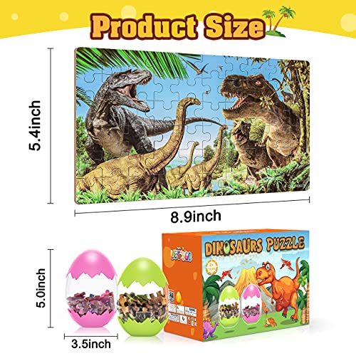 wetepuxi Juguete Niño 3 4 5 6 7 8 Años, Puzzles Infantiles Regalos para Niños de 2-10 Años Dinosaurios Puzzle Juguetes Educativos 3 4 5 6 Años Juguetes Montessori Cumpleaños Regalos Niñas 3-8 Años