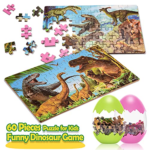 wetepuxi Juguete Niño 3 4 5 6 7 8 Años, Puzzles Infantiles Regalos para Niños de 2-10 Años Dinosaurios Puzzle Juguetes Educativos 3 4 5 6 Años Juguetes Montessori Cumpleaños Regalos Niñas 3-8 Años